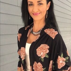 NEW cozy fuzzy cardigan dolman sleeve